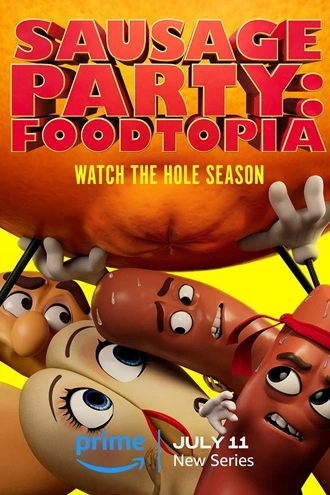 Download Sausage Party: Foodtopia – Amazon Original | 2024 | Season 1 | {Hindi + English} WEB Series | 720p 1080p