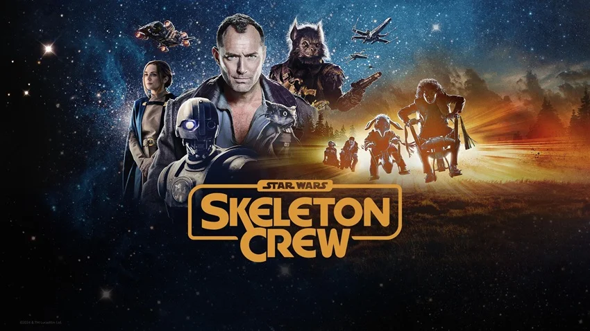 Download Star Wars: Skeleton Crew | 2024 | Season 1 | Complete (Dual Audio) | {Hindi-English} | Disney+ Original Web Series | 480p 720p 1080p